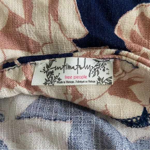 Free People Intimately Floral Backless Sundress - S Small NWT - Picture 6 of 7